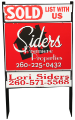 Siders Premiere Properties Yard Sign